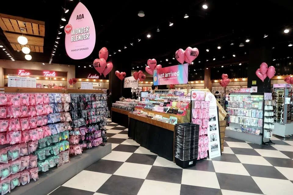 an image of the interior of a Miss A store