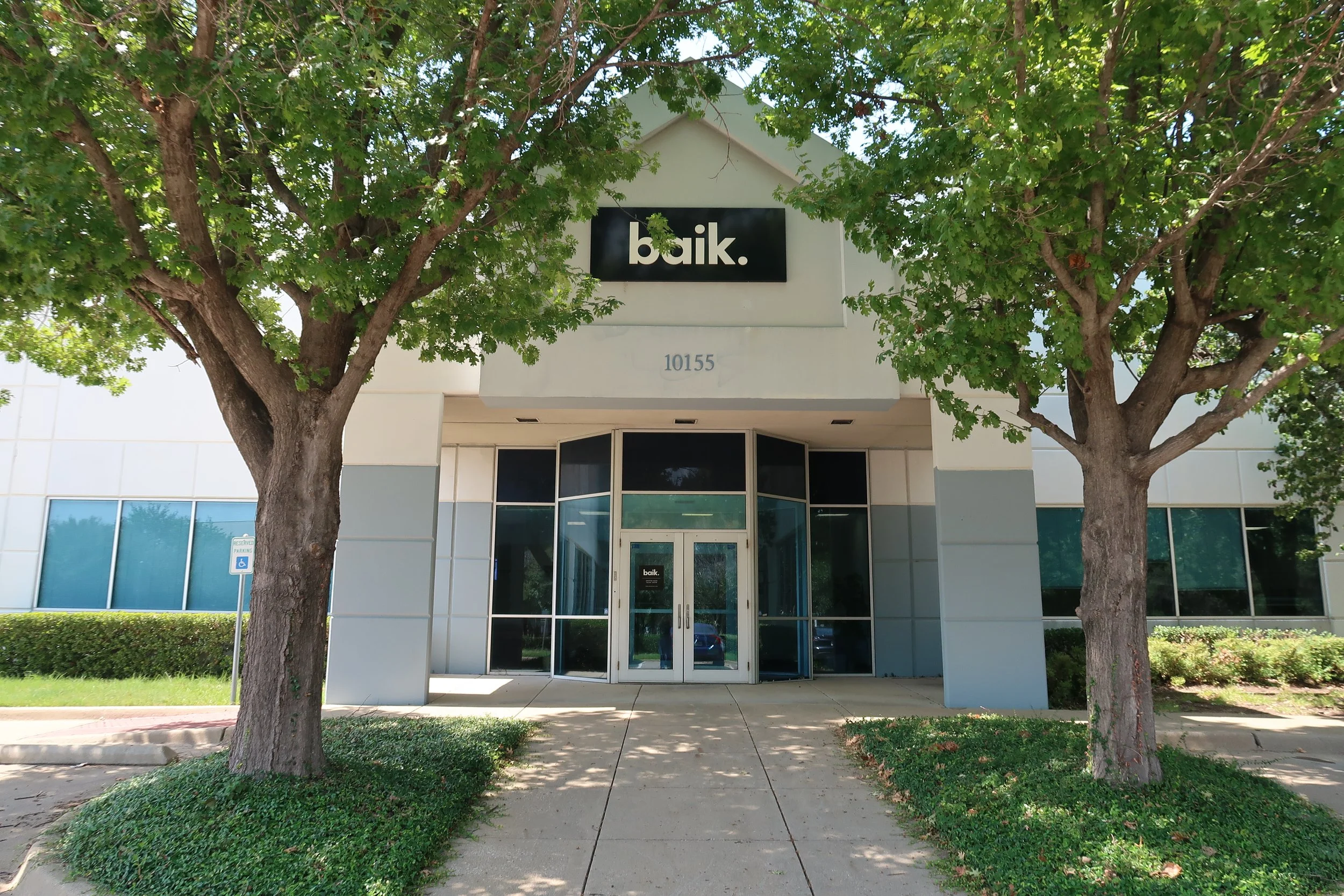 An exterior image of the Baik Brands corporate office