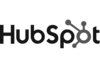 HubSpot logo with black text on a white background.