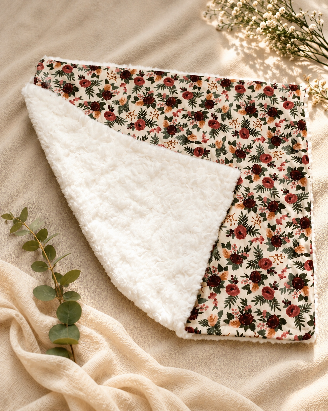 Hand sewn blanket