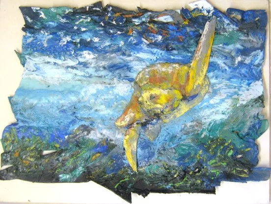 Flight of fancy Various plastic debris