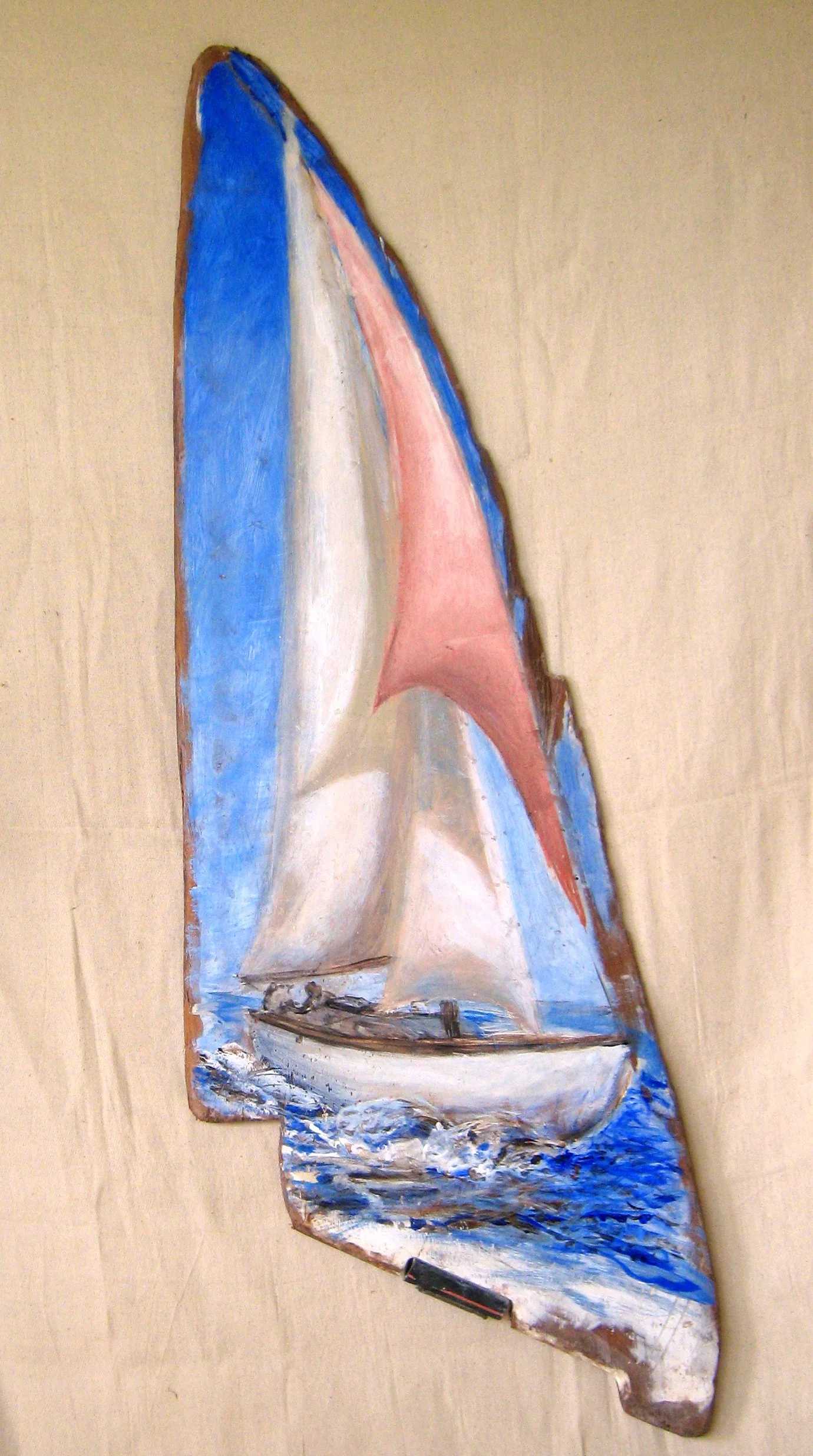 CUTTER. Mahogany centerboard  Oil