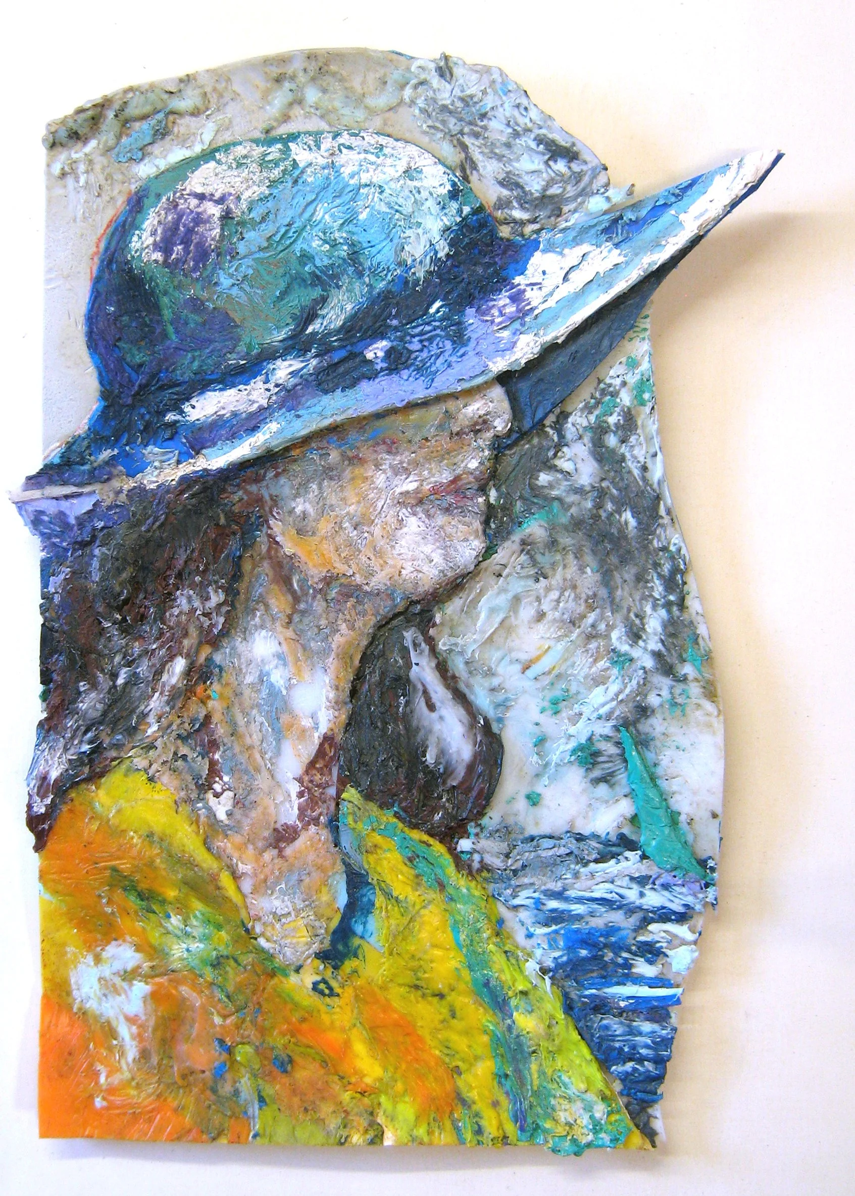 Portrait with a hat.All plastics available