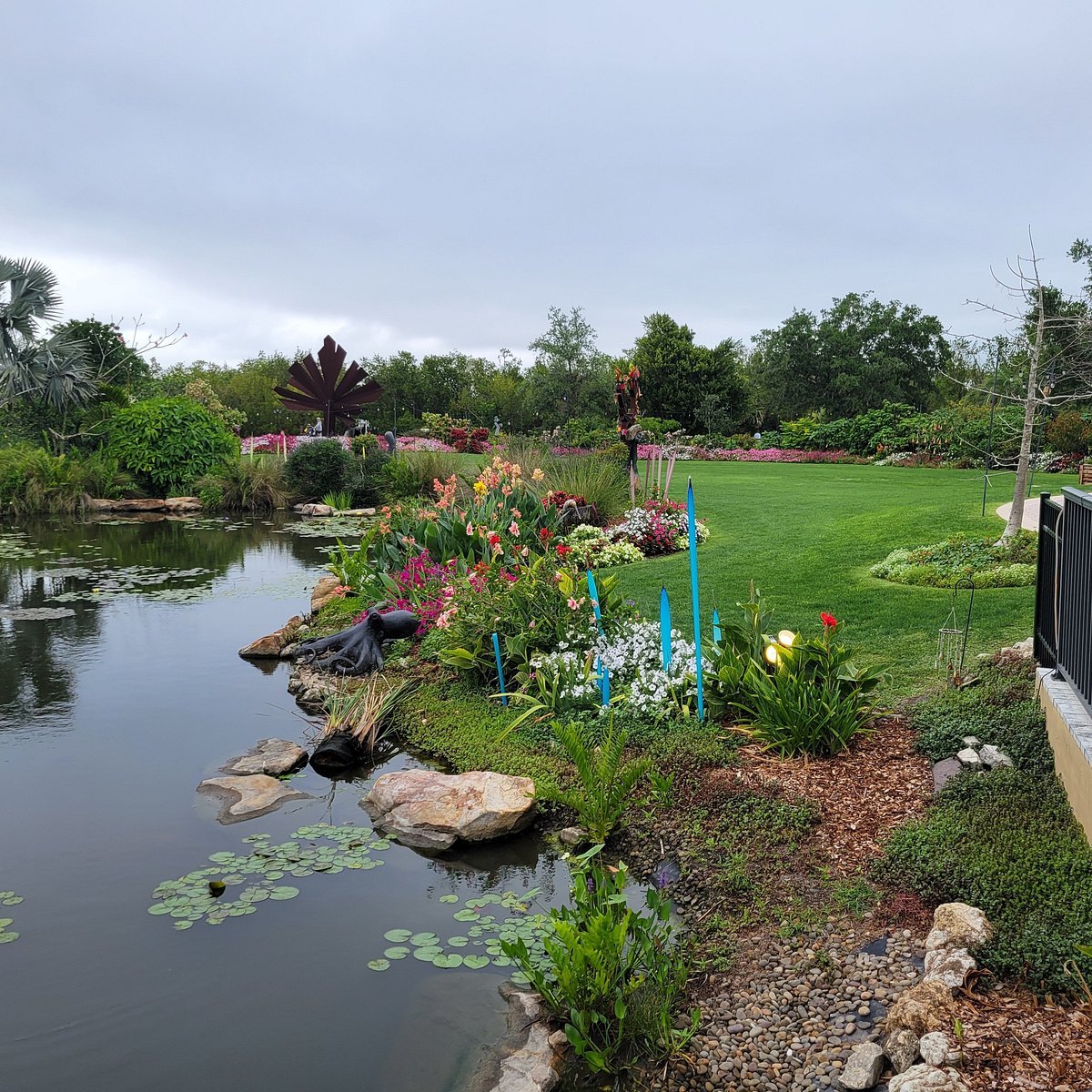 Peace River Botanical Garden located in Punta Gorda near Creekside Mobile Home and RV Park