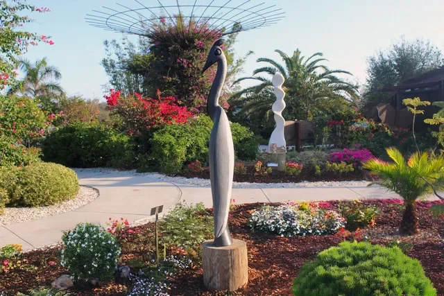 Peace River Botanical Garden located in Punta Gorda near Creekside Mobile Home and RV Park