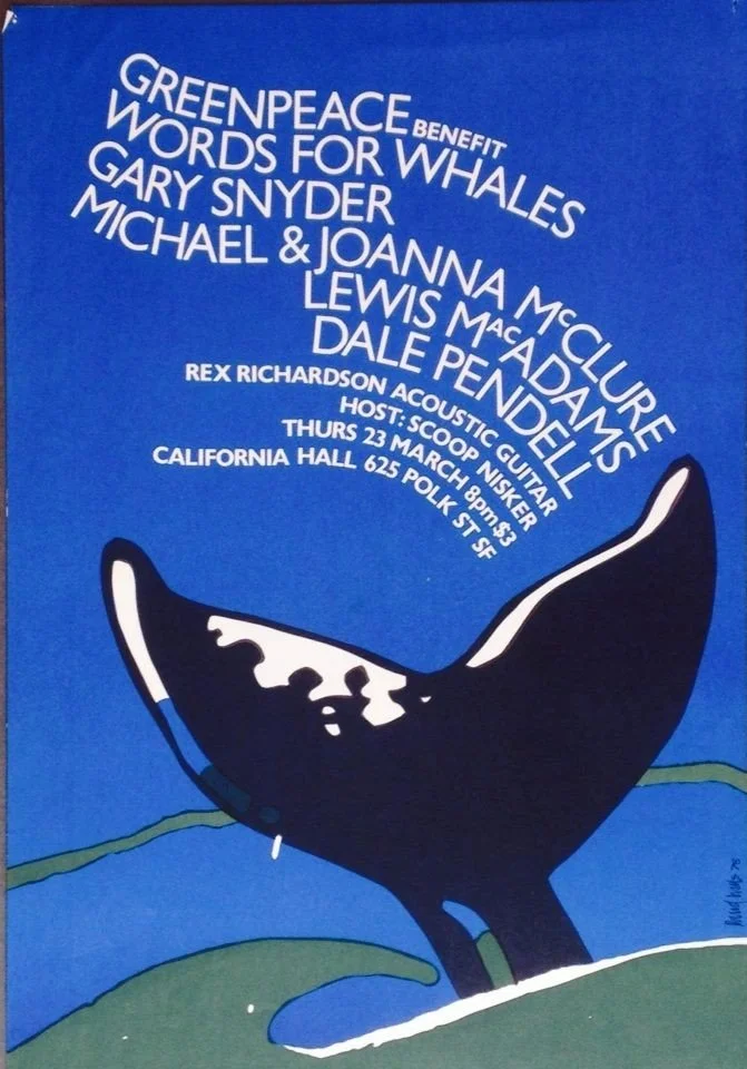 Greenpeace poster designed by David Wills.