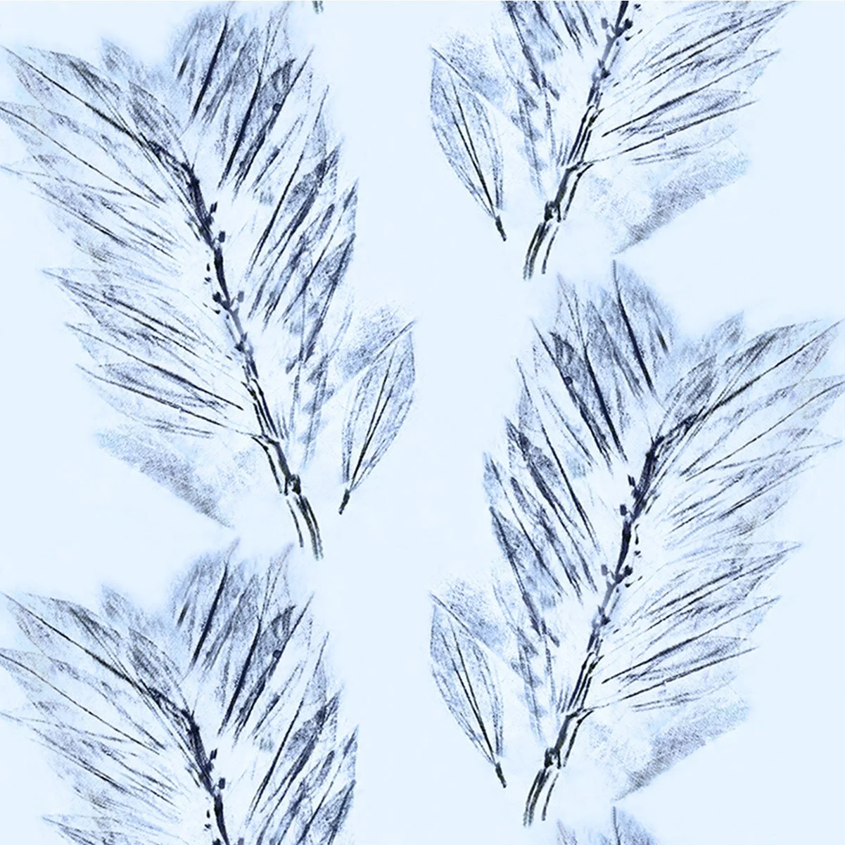 Feathered Leaves (4 Colors)