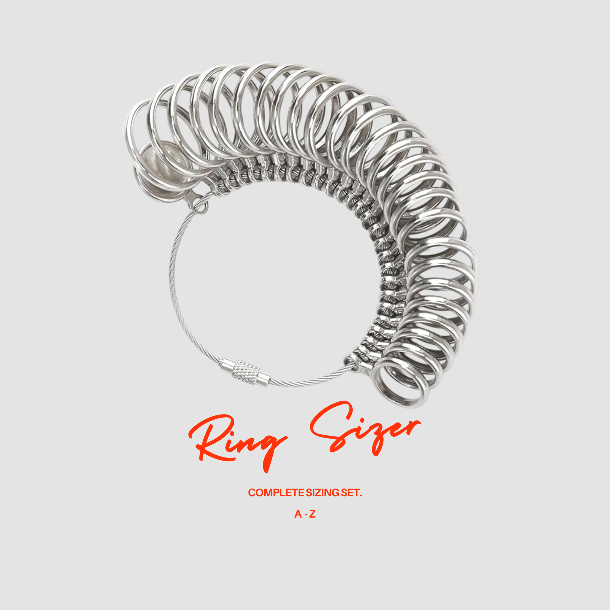 Complete Ring Sizing Set