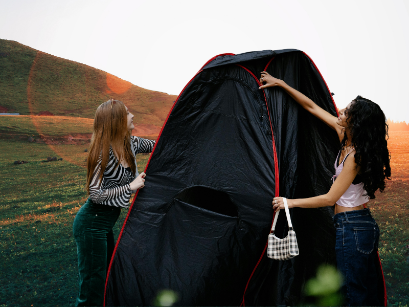 How to Change Into Your Wedding Clothes in the Wilderness