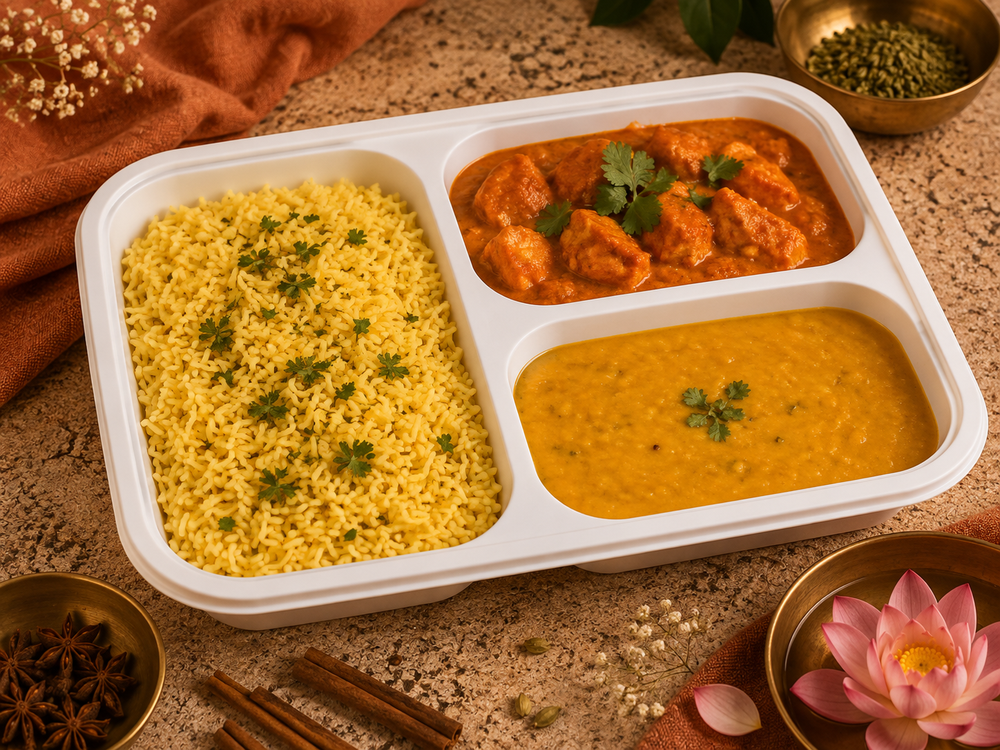Butter Chicken Tiffin