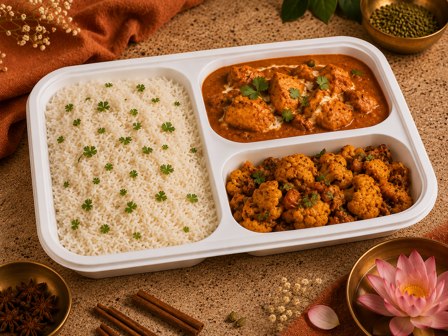 Chicken Curry Tiffin