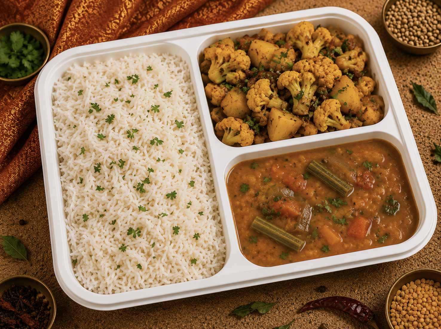 Vegetarian Tiffin