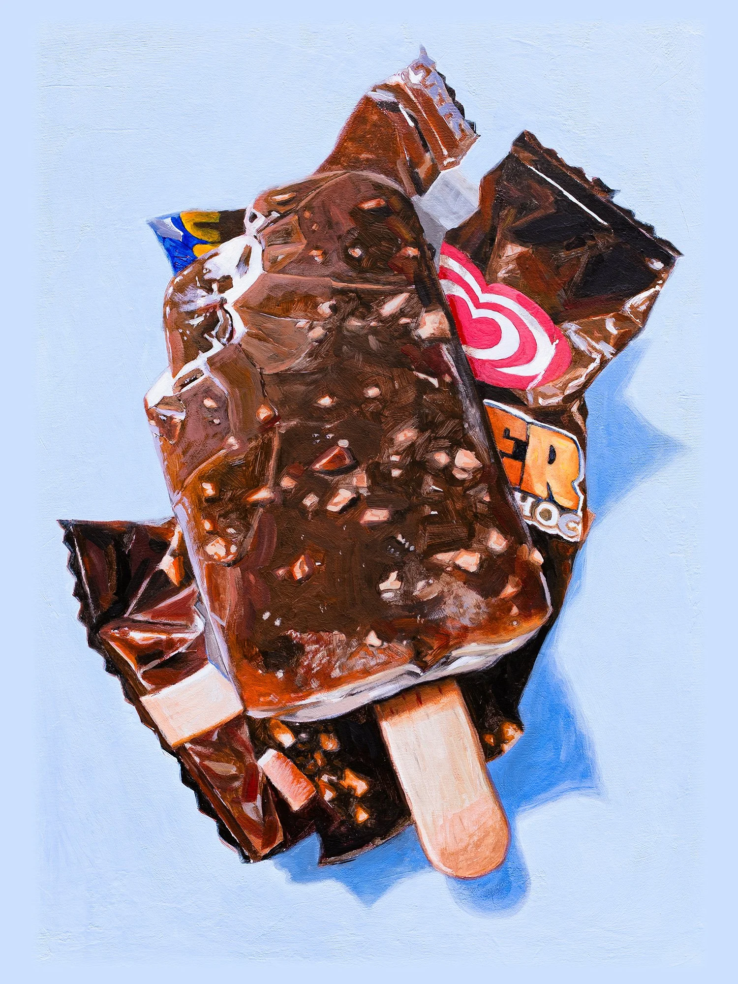 Nogger Choc - Original Gemälde