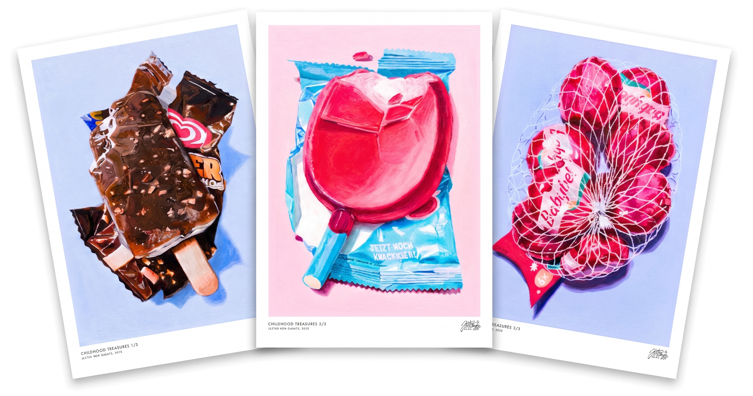 Childhood Treasures - Fine Art Print Set