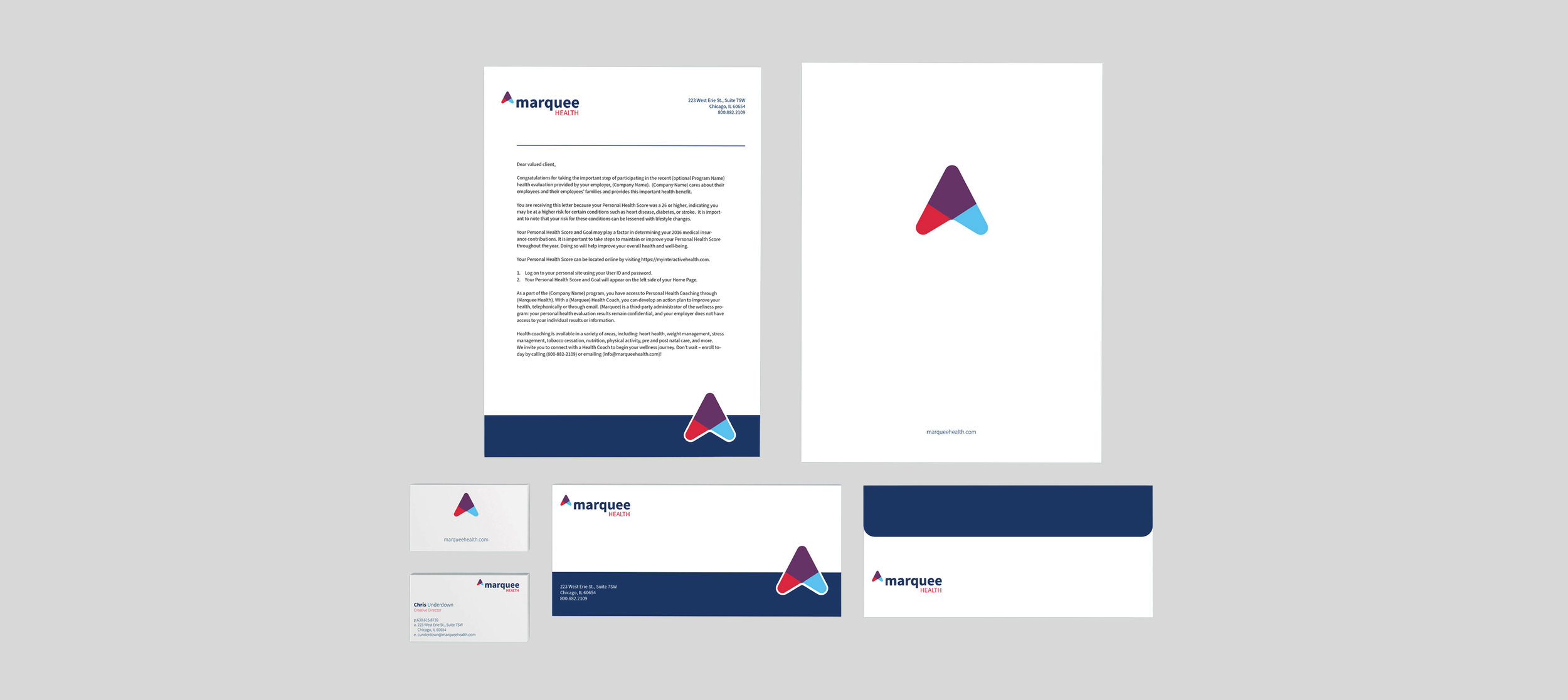 Marquee Health Brand Identity