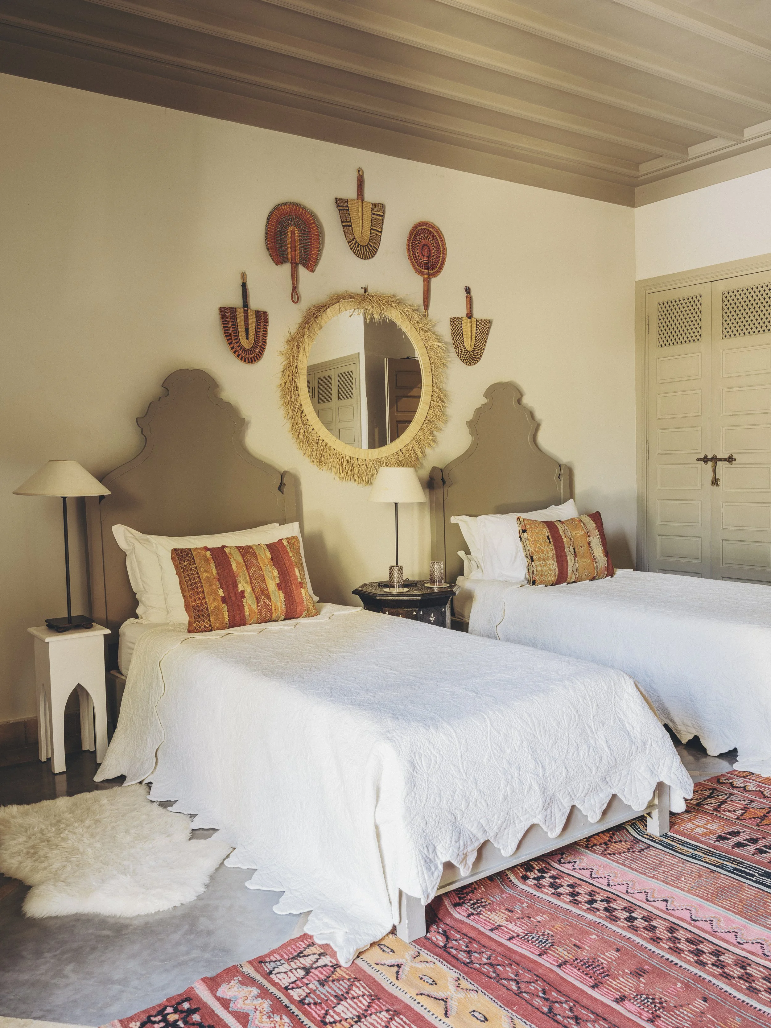 Our large dorm room has four single beds, making it perfect for young guests, friends, or siblings.