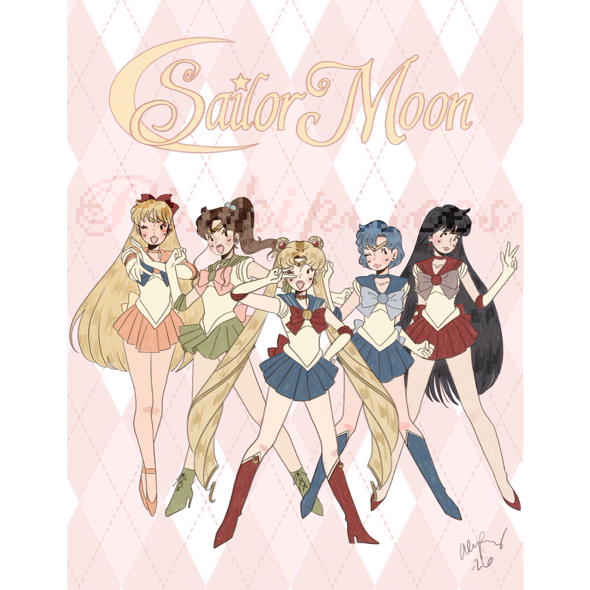 Sailor Scouts Print