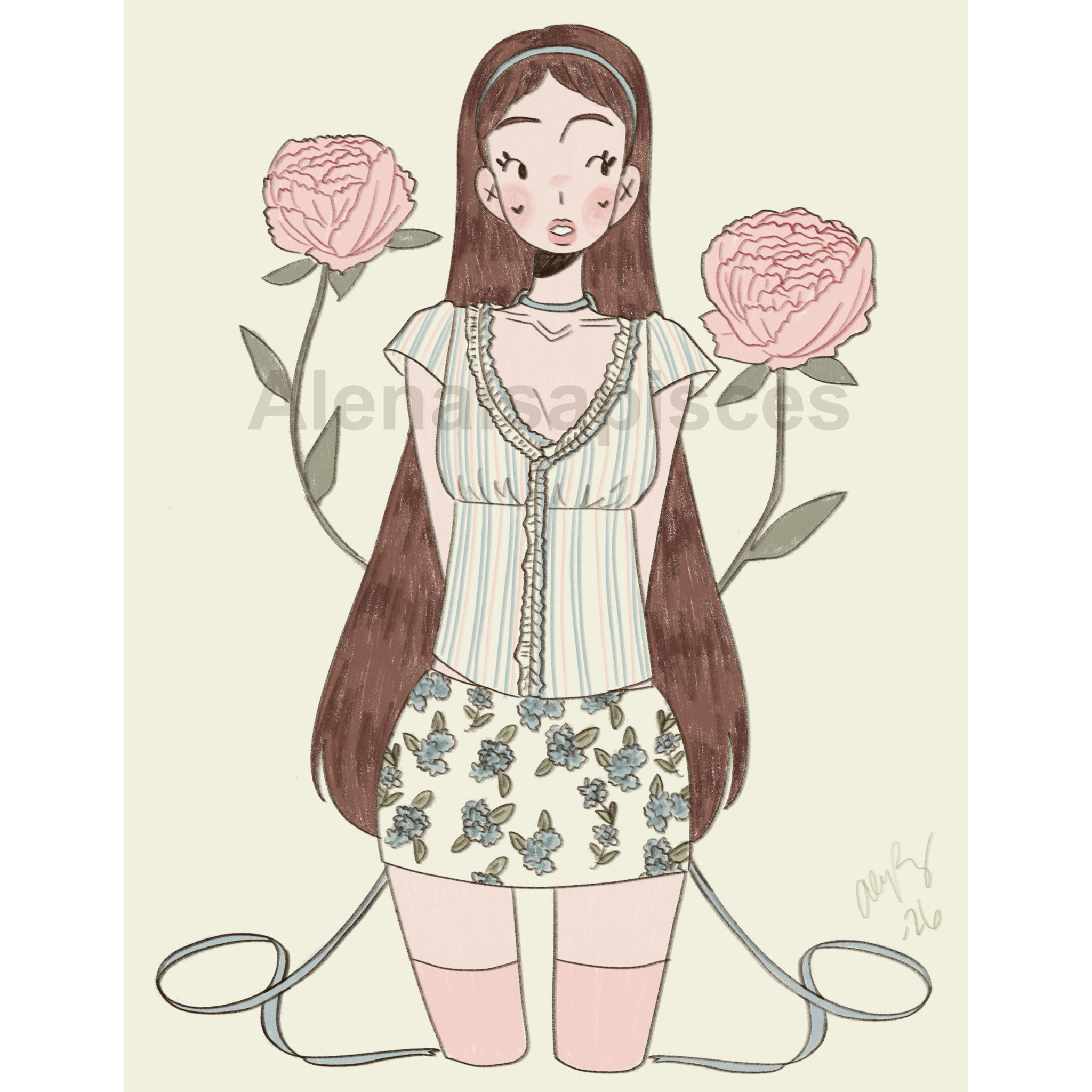 Delicate Flower Print