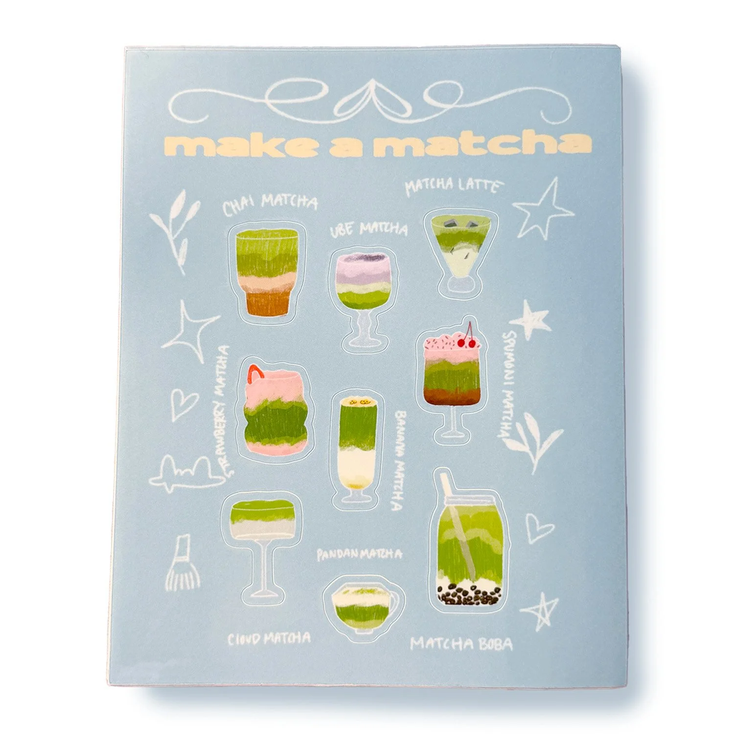 Make a Matcha Sticker Sheet