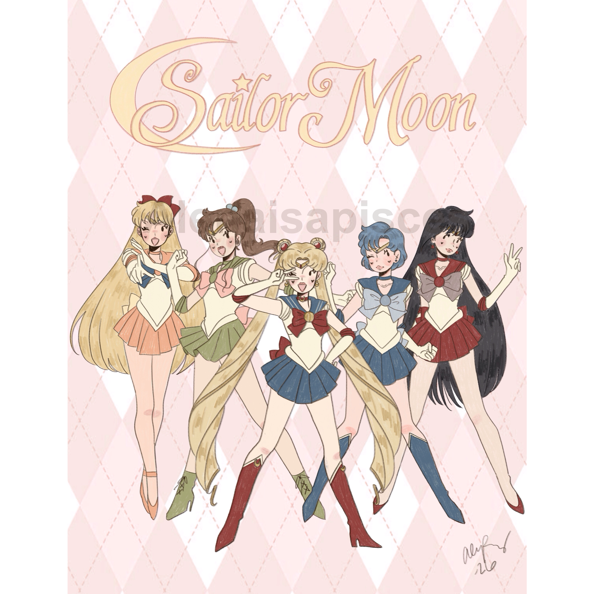 Sailor Scouts Print