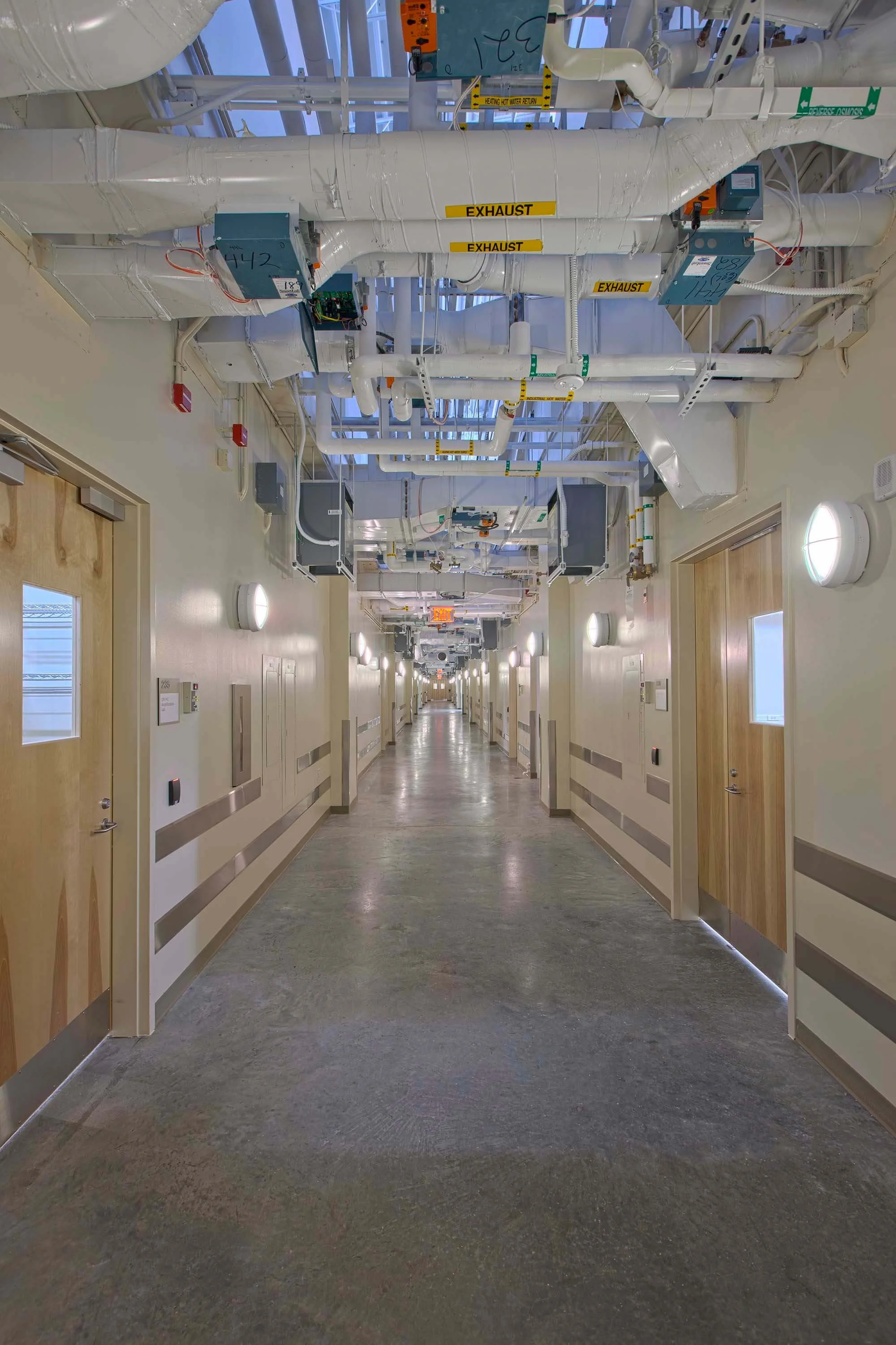 Advanced forensic laboratory at the Armed Forces Medical Examiner System Facility at Dover Air Force Base, Delaware.
