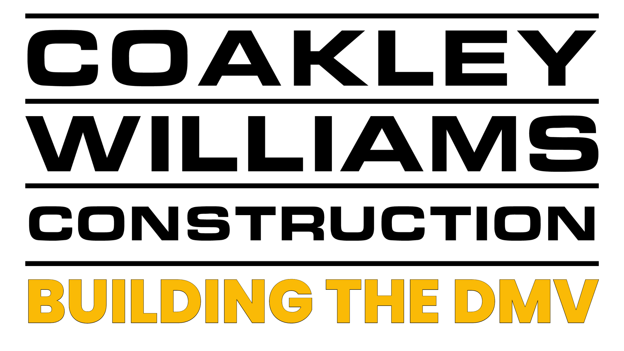 Coakley & Williams Construction logo serving government, healthcare, laboratory, and mission-critical construction