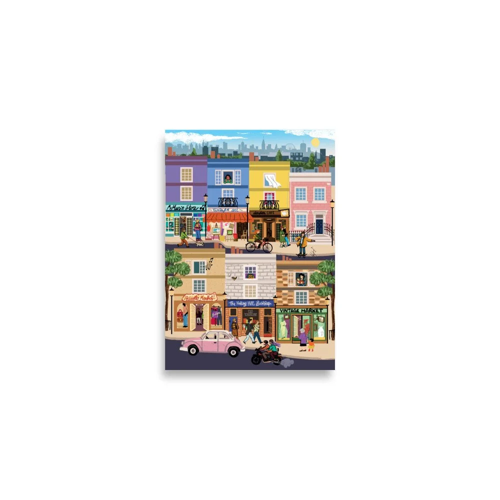 Retro Cities Collection: London Notting Hill