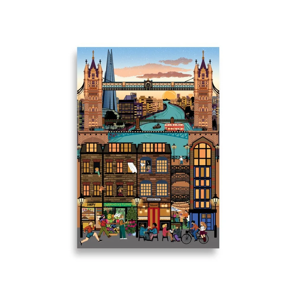 Retro Cities Collection: London Bermondsey