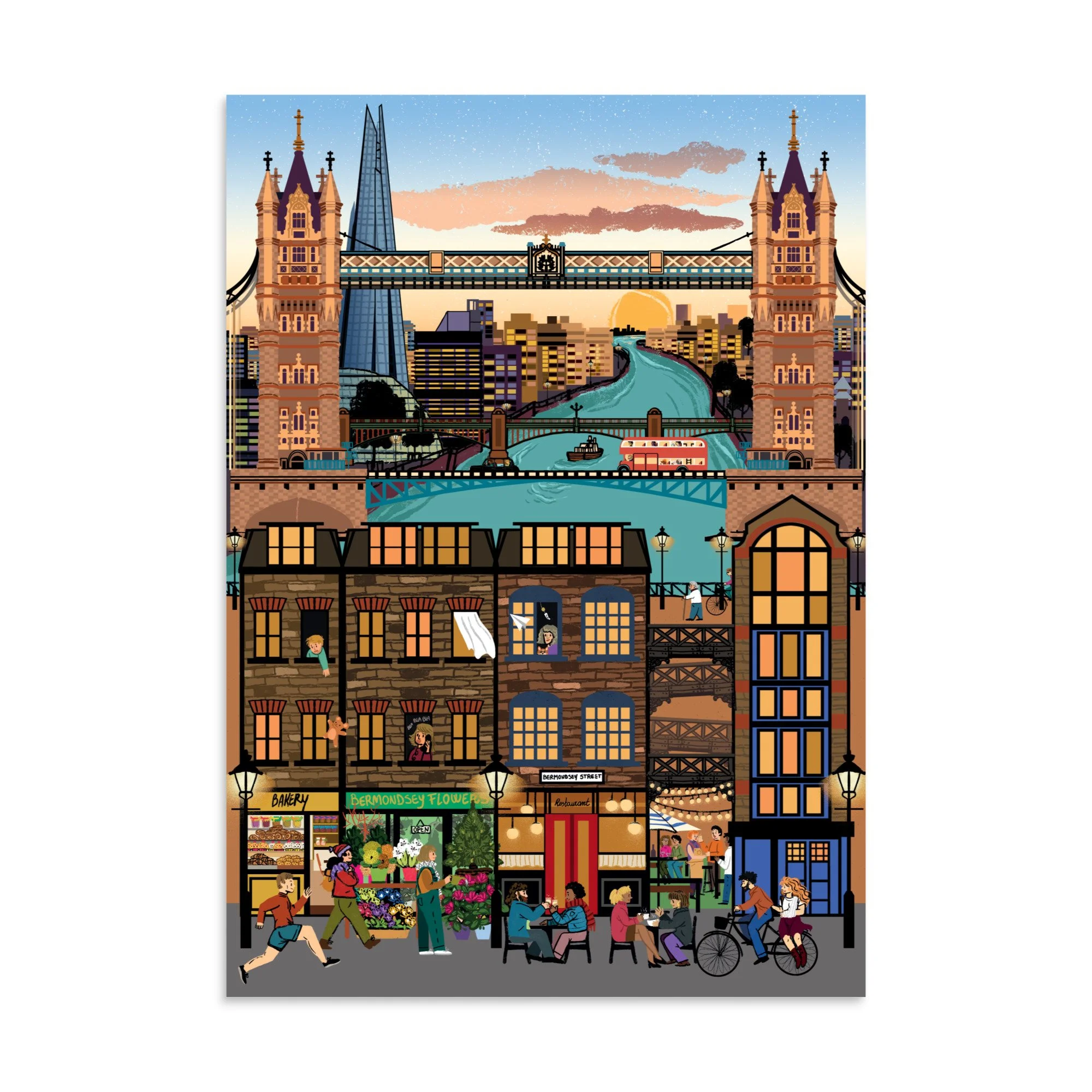 Retro Cities Collection: London Bermondsey