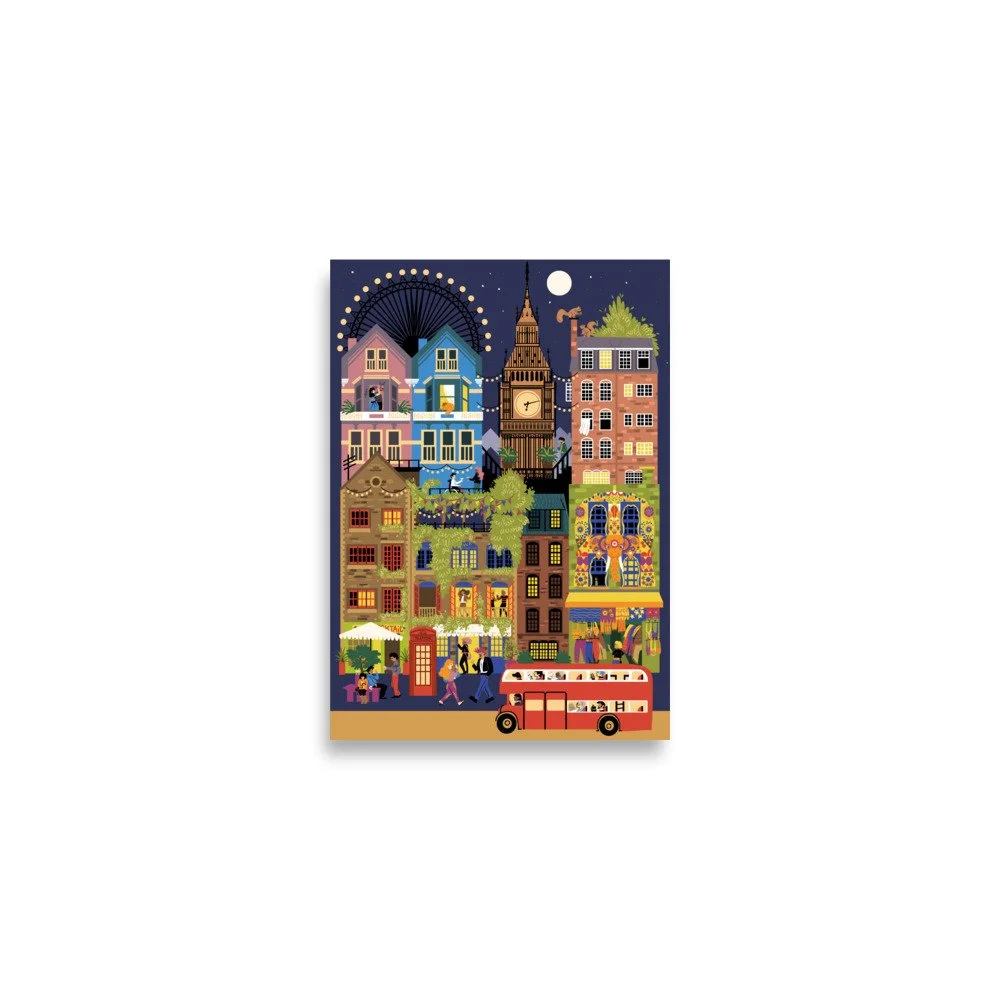 Retro Cities Collection: Iconic London