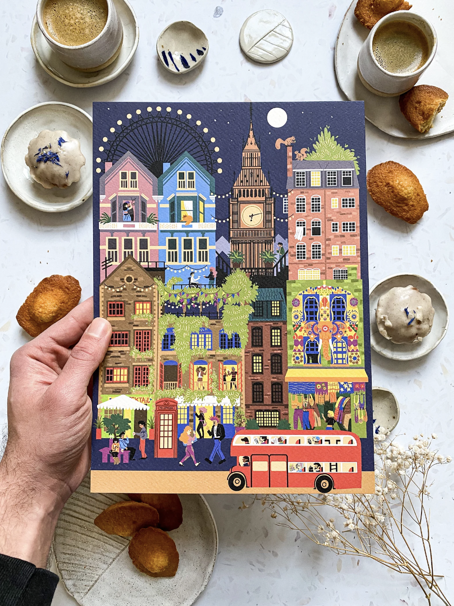 Retro Cities Collection: Iconic London