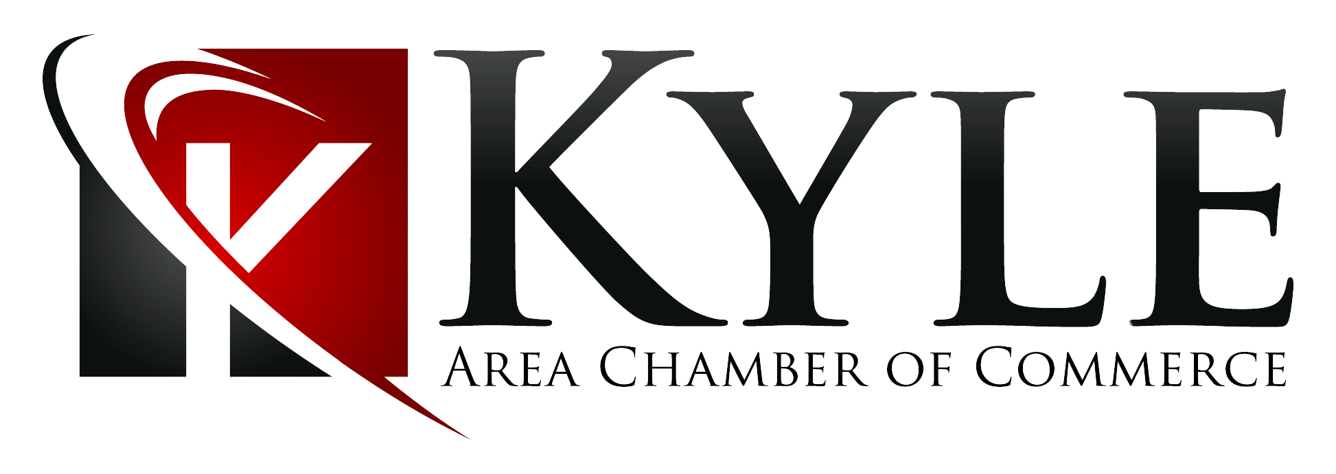 Logo of the Kyke Area Chamber of Commerce featuring a stylized heart and bold text.