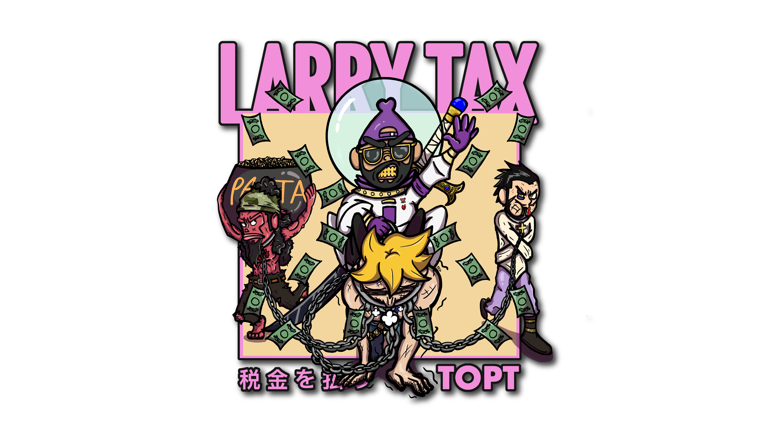 TOPT Larry Tax Merch.