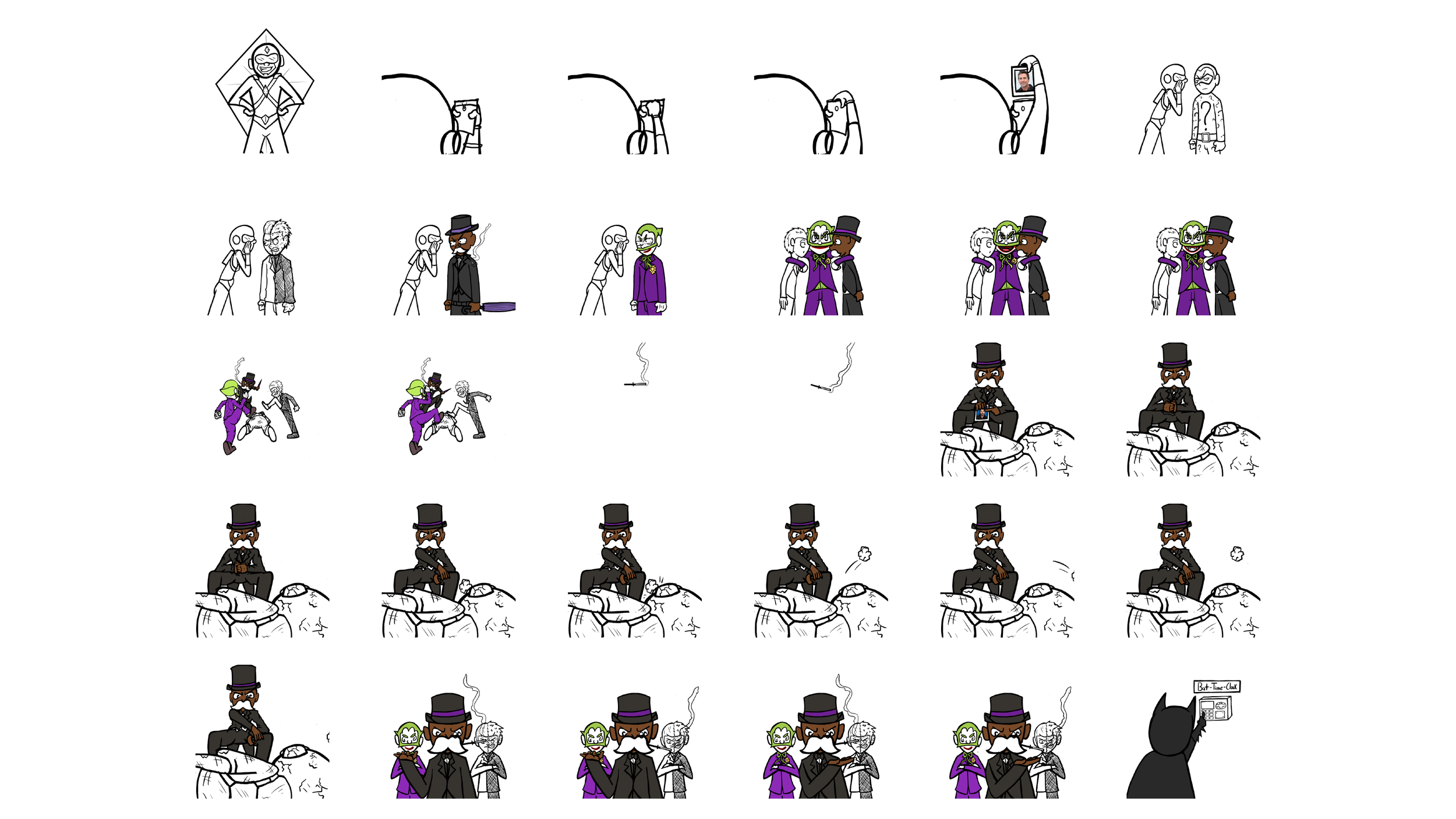 BonusPac animation colored frames