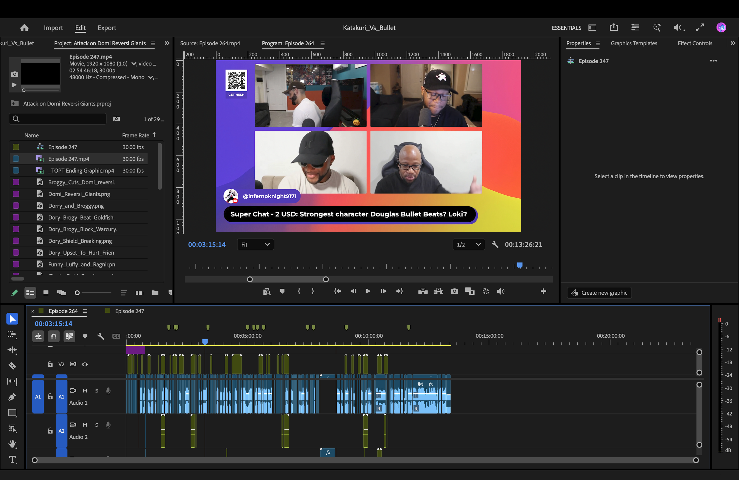 TOPT Editing Timeline 2.