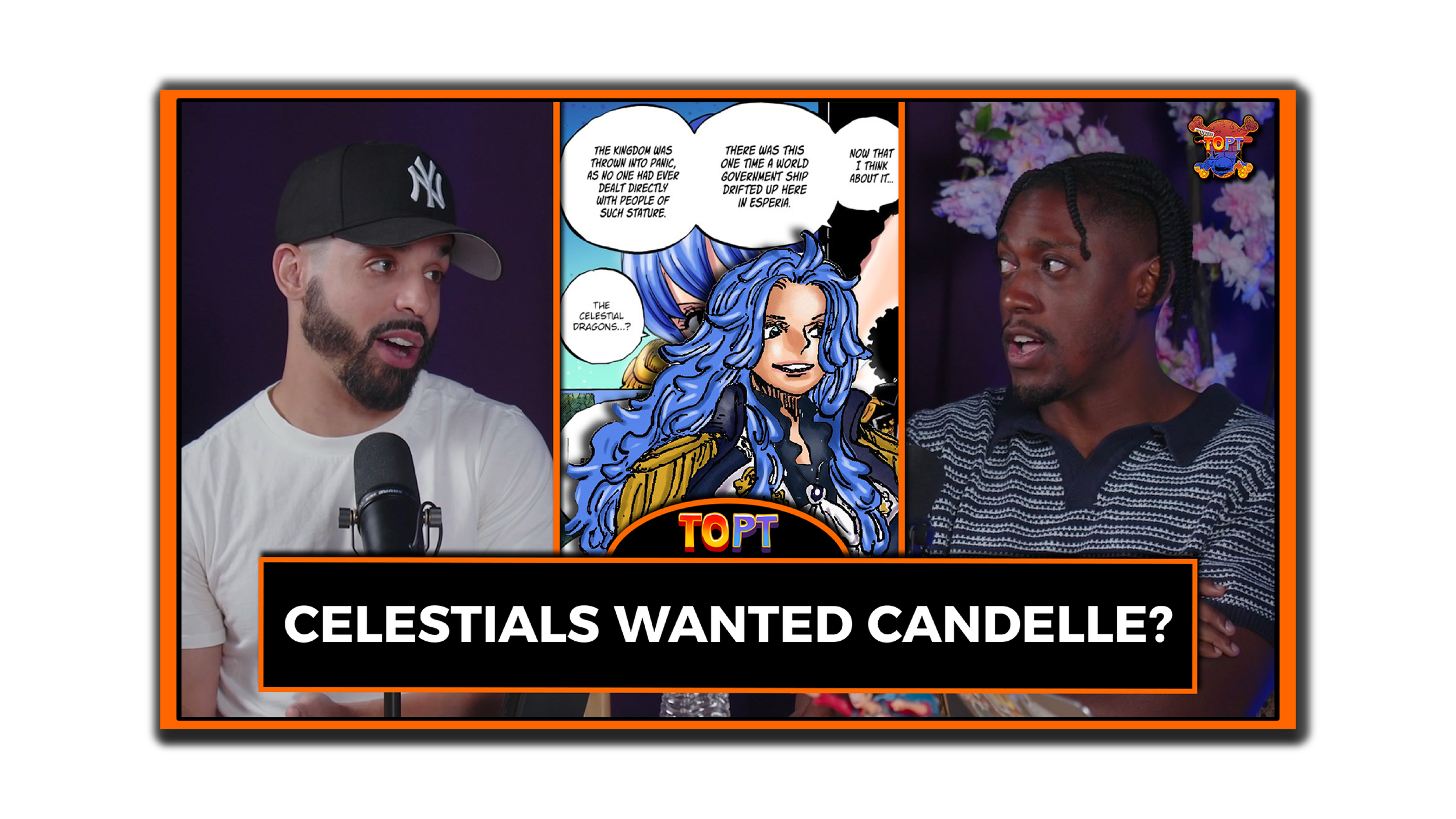 TOPT YouTube Thumbnail, 'Celestials Wanted Candelle' with TOPTLarry and Shonen Showdown