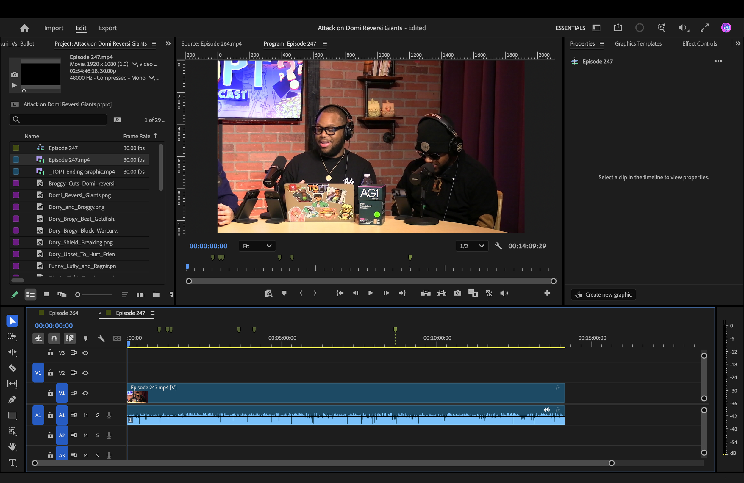 TOPT Editing Timeline 3.