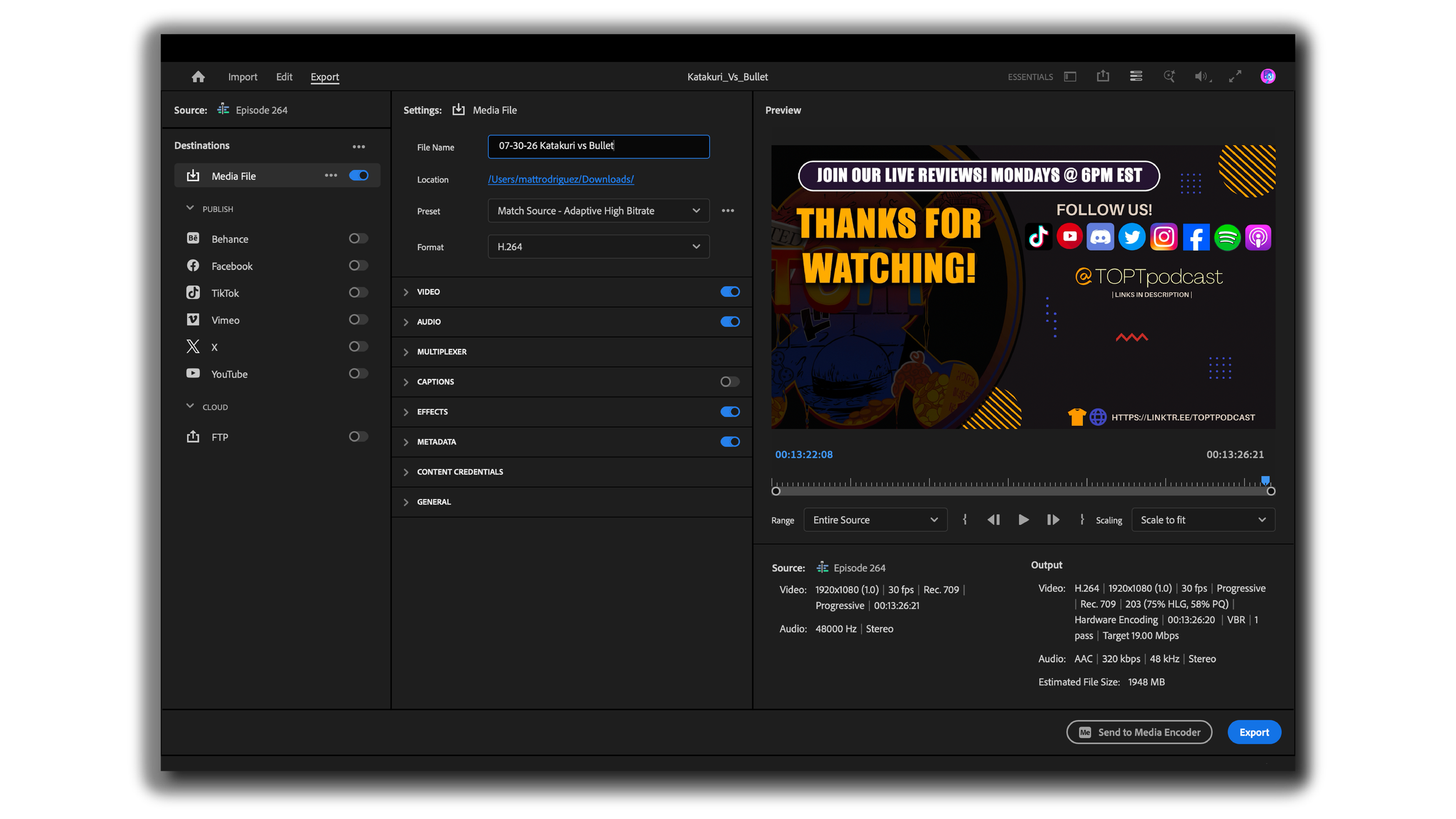 TOPT Exporting Vid.