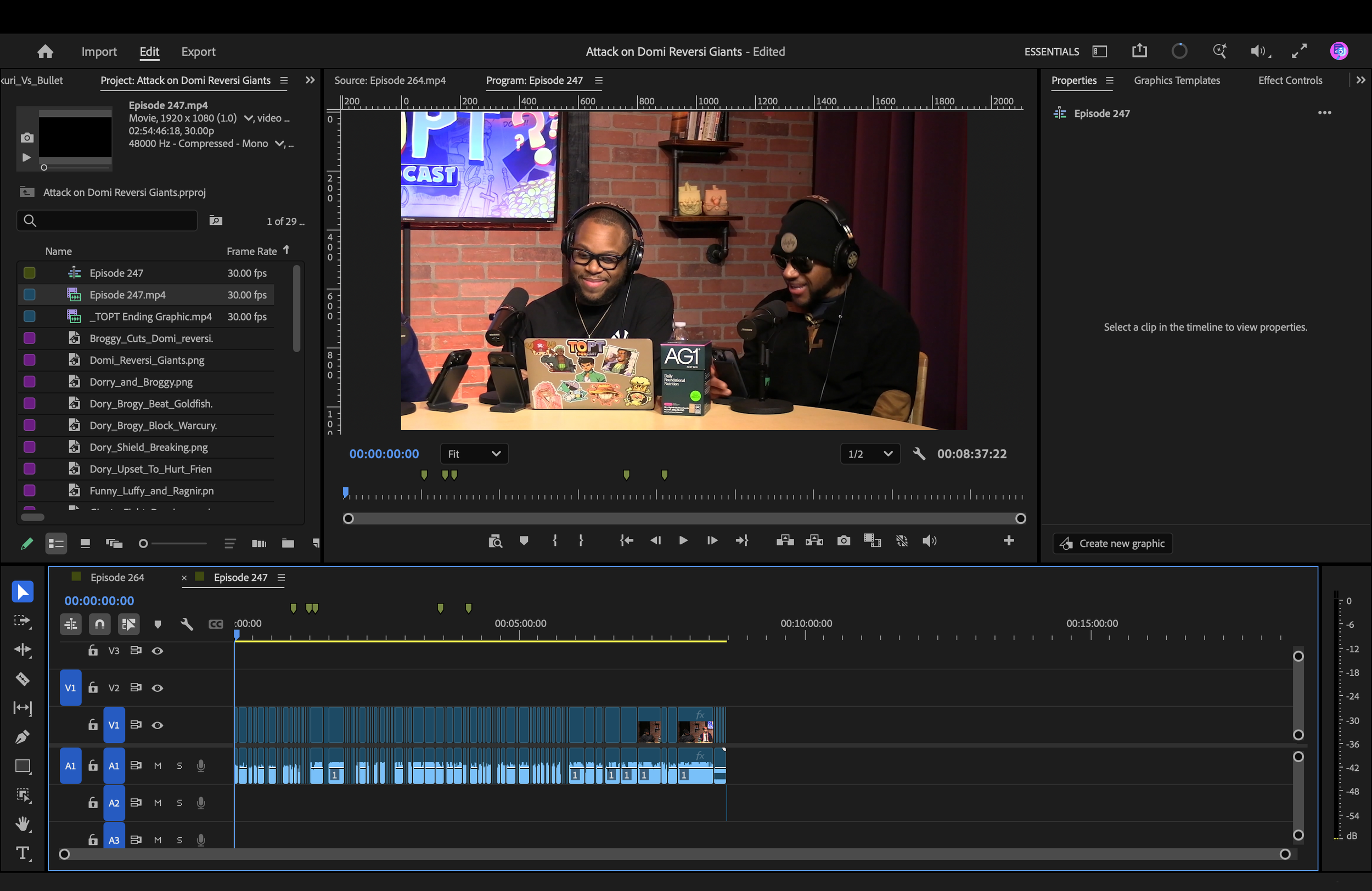 TOPT Editing Timeline 4.