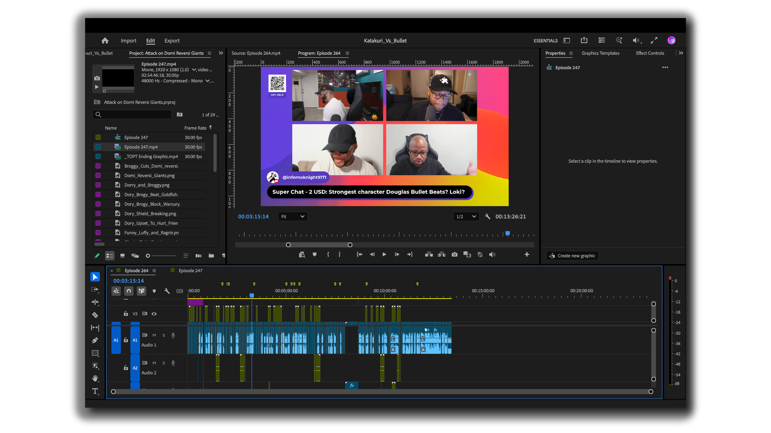 TOPT Editing Timeline 2.