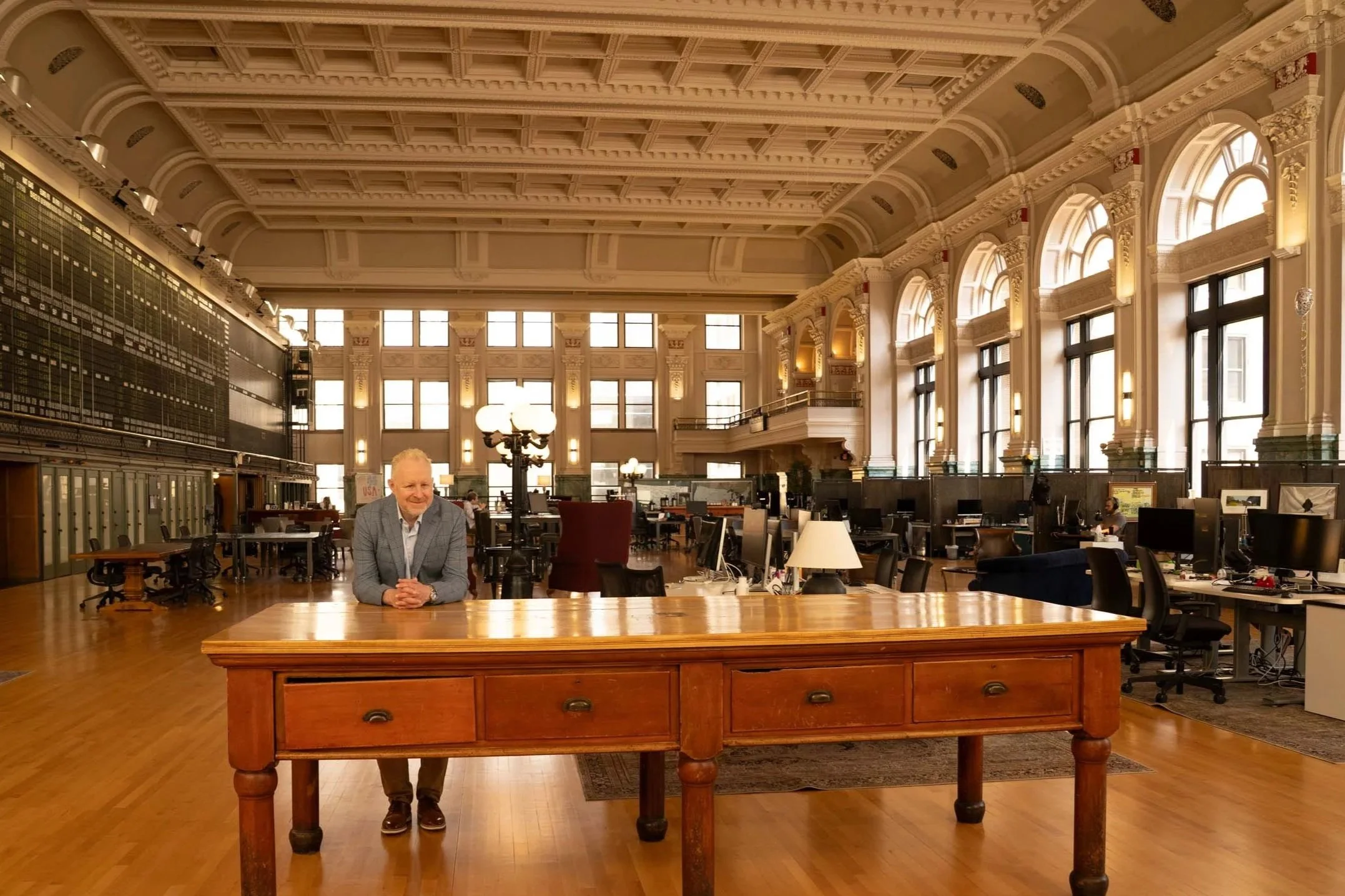 Image of Brian discussing medical technology marketing and business strategy with the viewer at a table