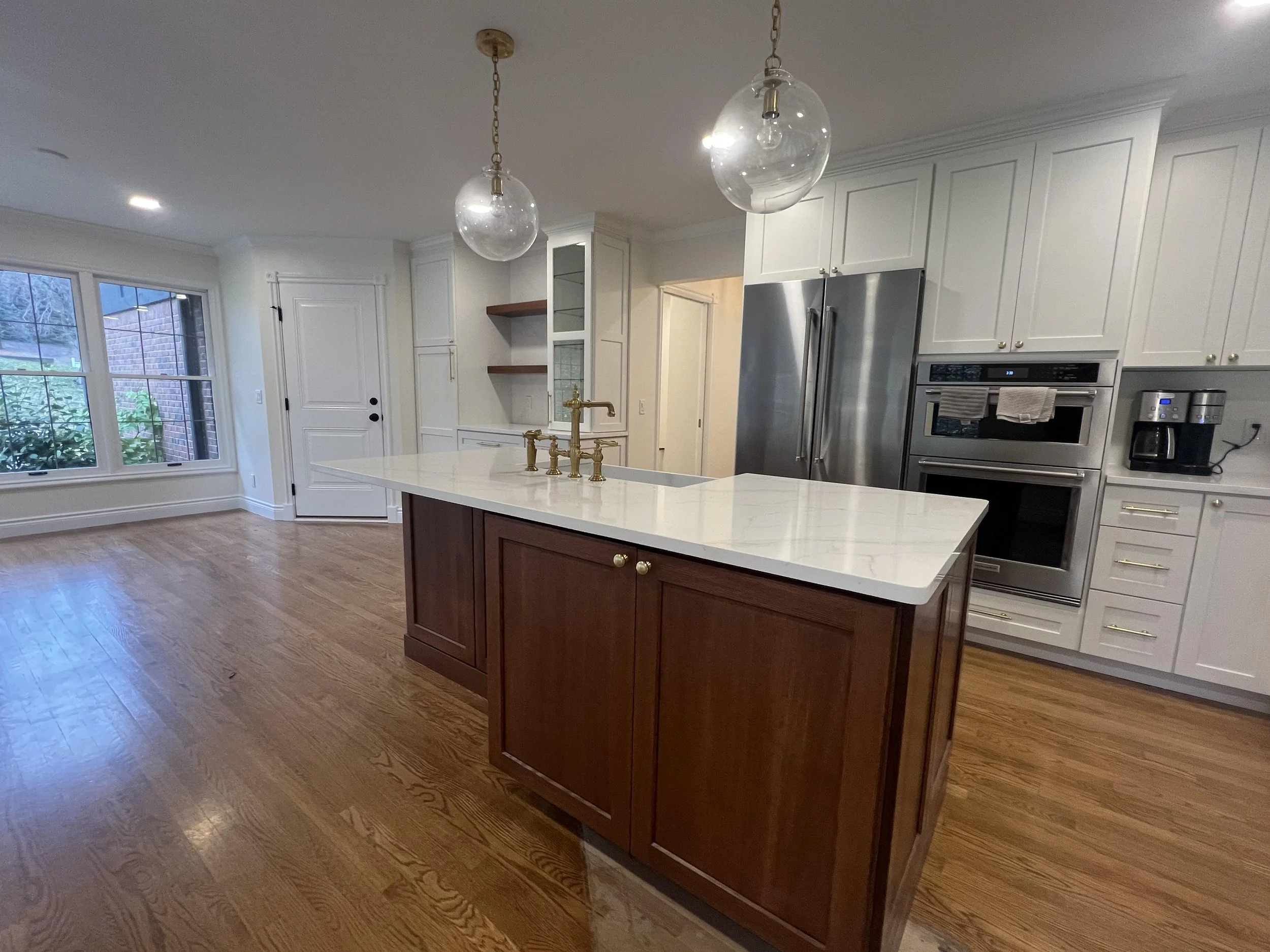 Kitchen remodeling with furniture-style cabinetry in Port Austin, Michigan