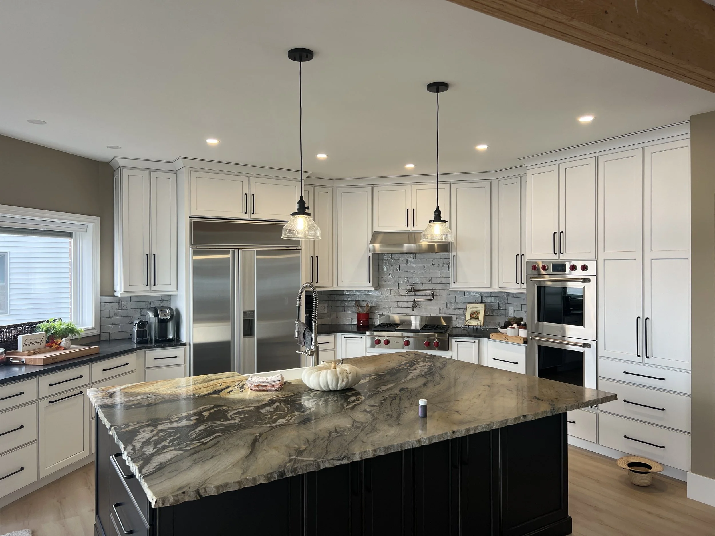 Premium kitchen remodel with custom storage in Macomb County, Michigan