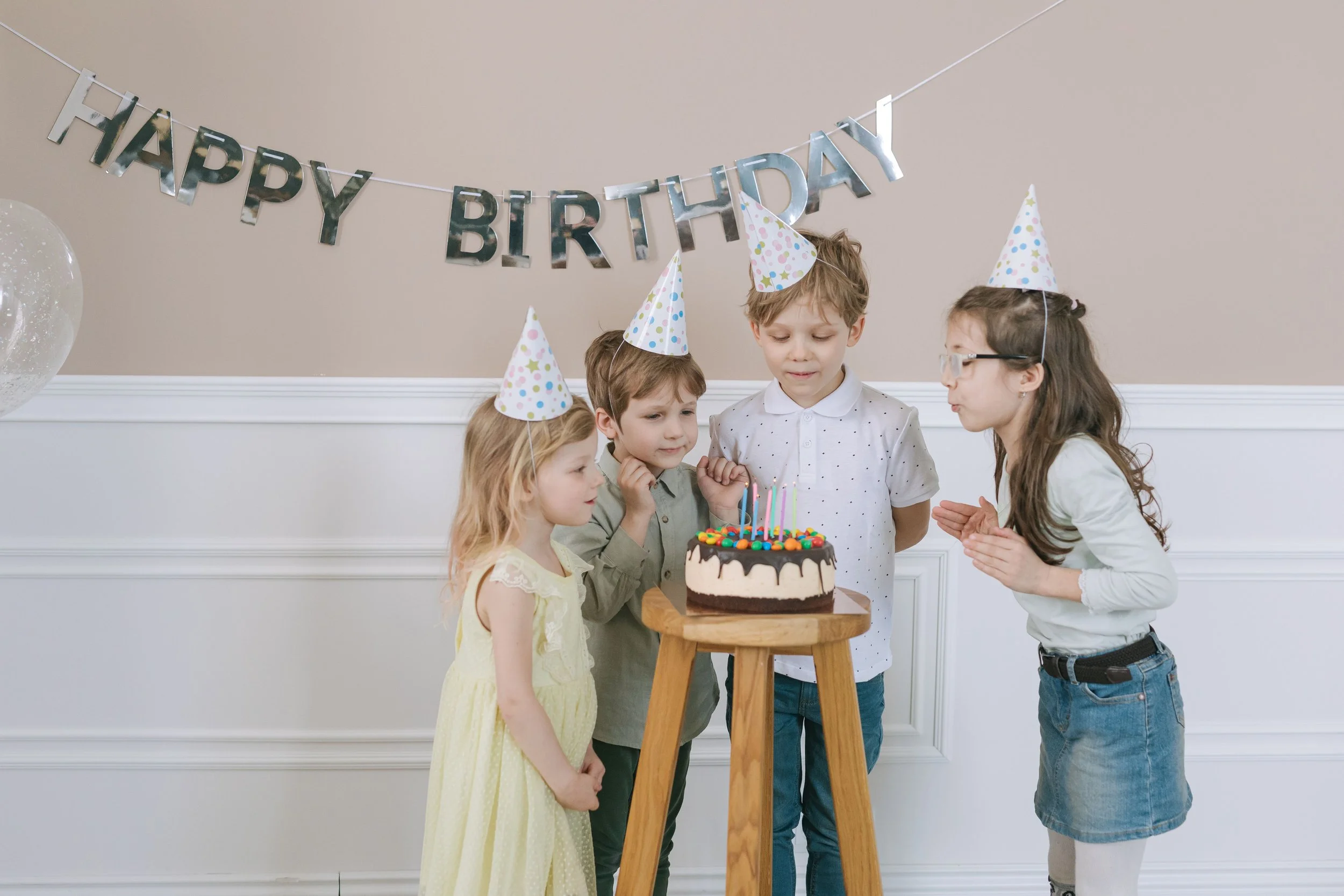 A children's birthday party at Pulse Family Club, Saskatoon