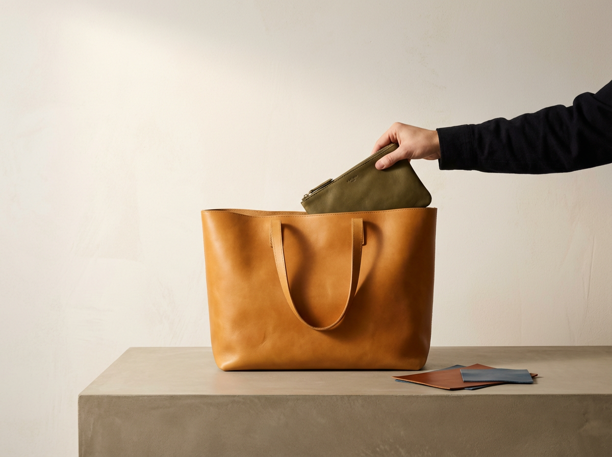 Leather Tote Bag