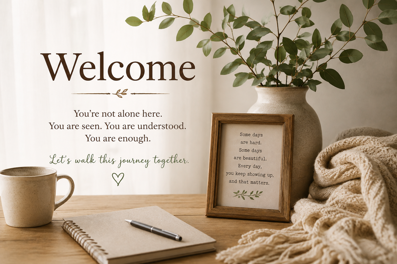 Welcome page for The Honest Autism Mom, a blog sharing honest stories, hope, and encouragement for families raising children with profound autism.