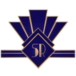The logo features a stylized geometric design with the initials 'SR' at the center, set against a dark background.