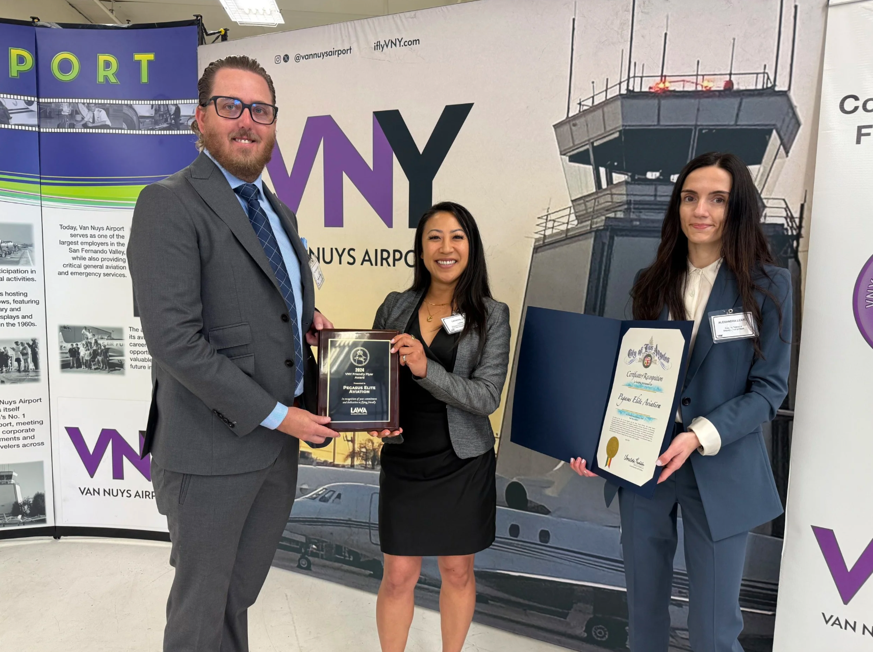 Pegasus Elite Aviation Wins Friendly Flyer Award for Second Consecutive Year