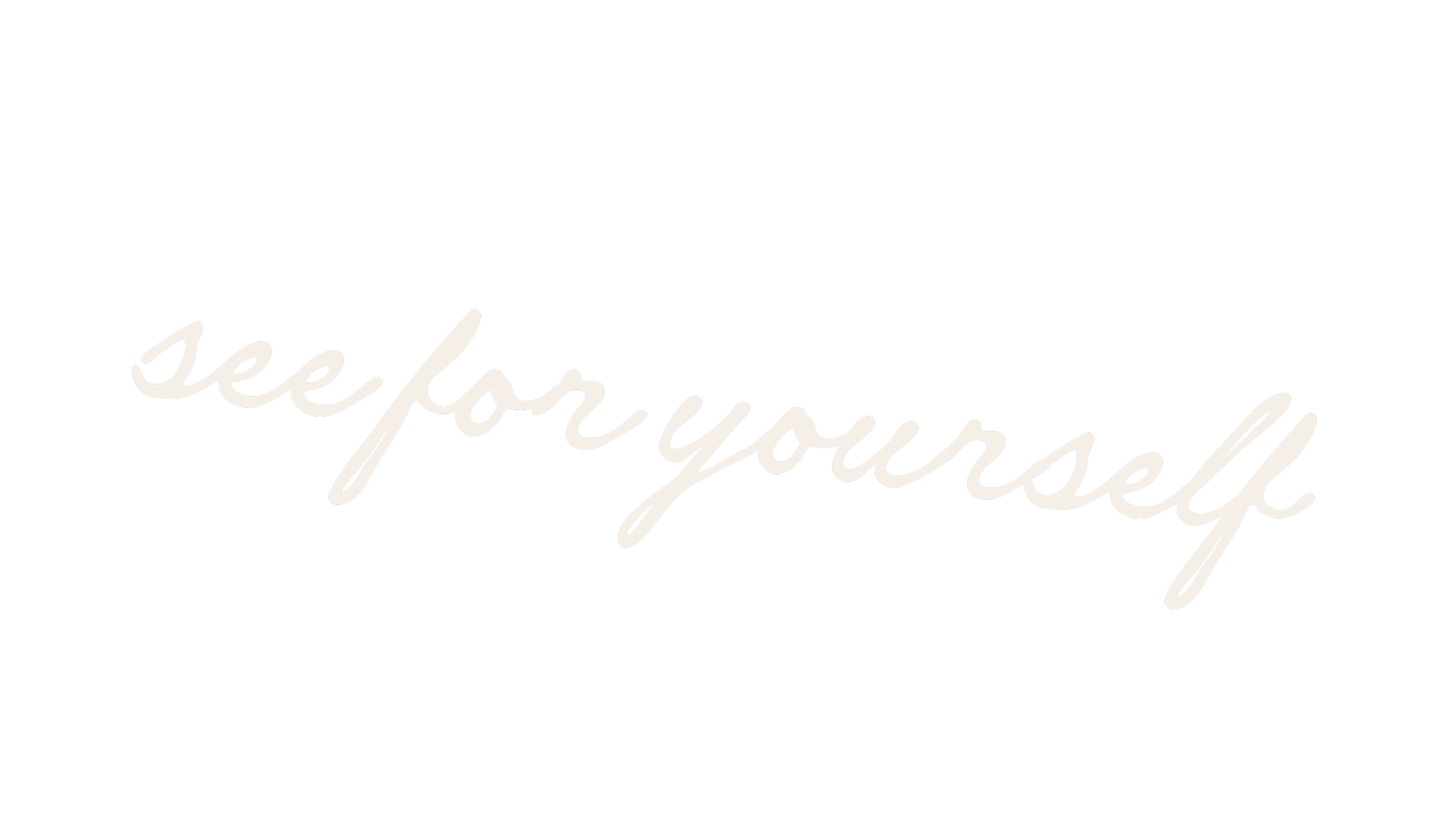 Black background with white cursive text that says, 'Be yourself'.