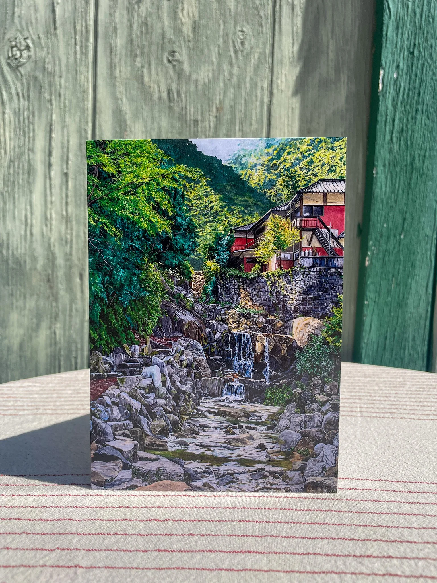 Lost, but Happy Art Card